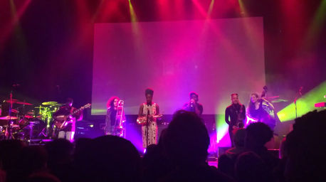 Nerija performing at Little Simz presents Welcome to WONDERLAND